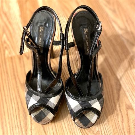 burberry shoes heels|burberry platform heels.